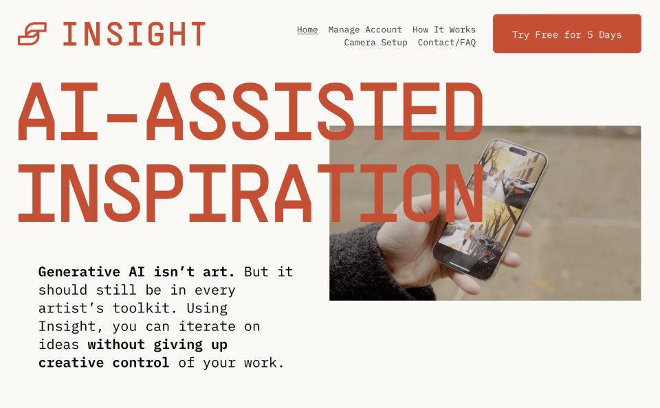 It seems I don't have specific SEO keywords to work with as per your message, but assuming "generative AI" is a focus, here's an updated description:
Person holding a smartphone displaying an image of graffiti, with a website about generative AI in the background on a computer screen.