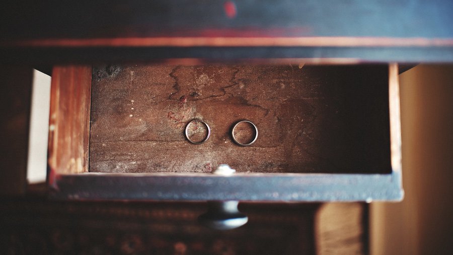 Wedding Rings at the Thomas Birkby House by Washington DC Wedding Photographer Sam Hurd