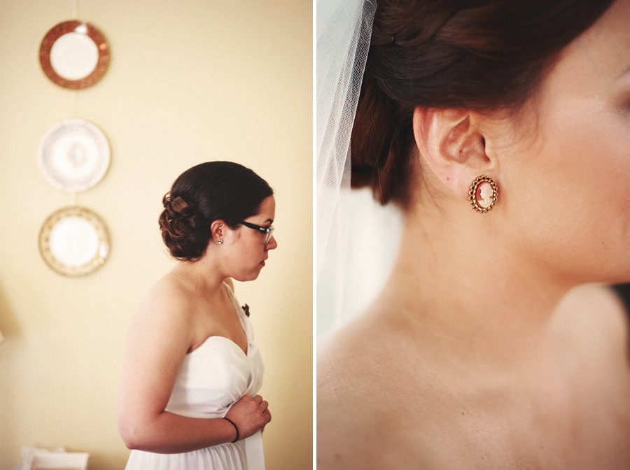 Bridesmaid at the Thomas Birkby House by Washington DC Wedding Photographer Sam Hurd