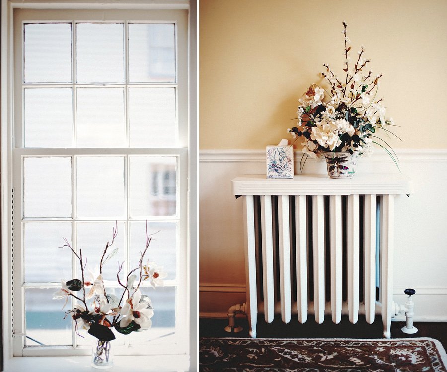 Northern Virginia Wedding Photographer: Farmhouse Wedding Flower Arrangement