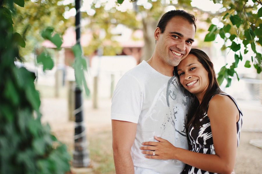 northern va wedding photographer : old town engagement : classic couple portrait