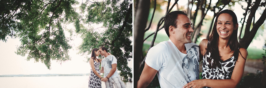 northern va wedding photographer : old town engagement : trees