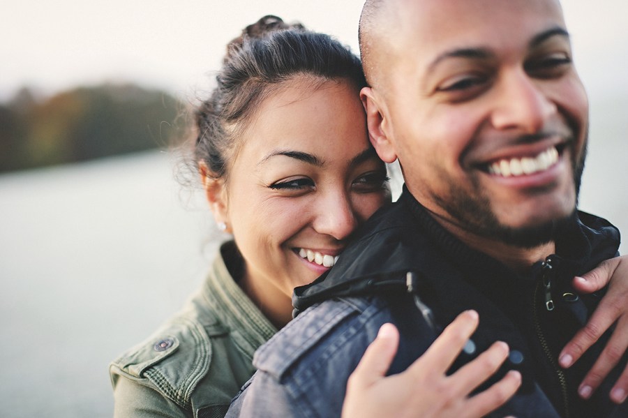10 smiling couple engagement session 46