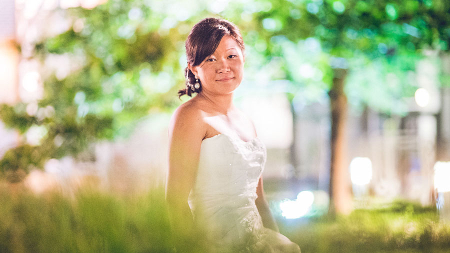 09 bride portrait night photography 19