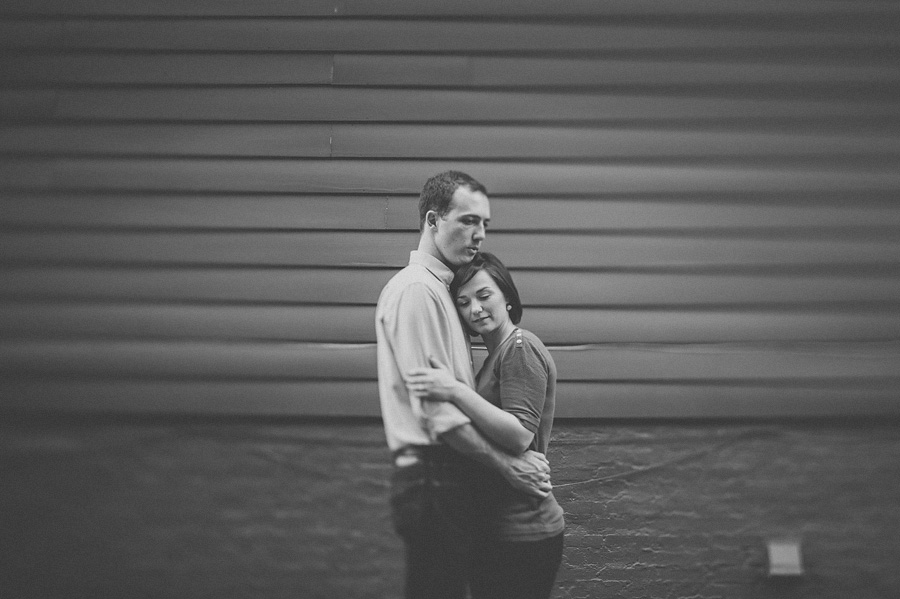 11 black and white engagement photo 21