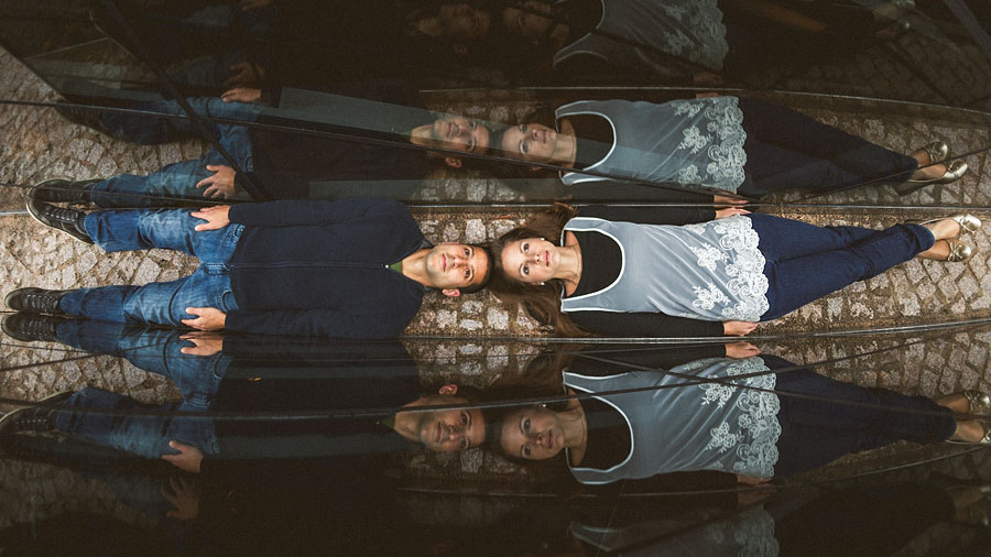 03 reflection dc engagement session museum 28