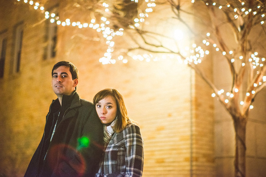 10 christmas lights at night portrait 22