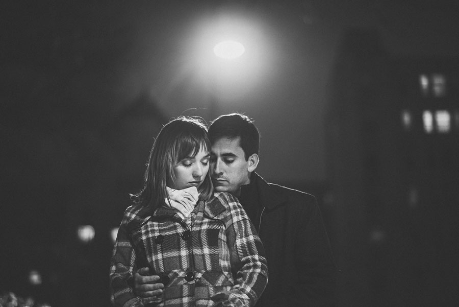 11 dramatic night time engagement photo 23