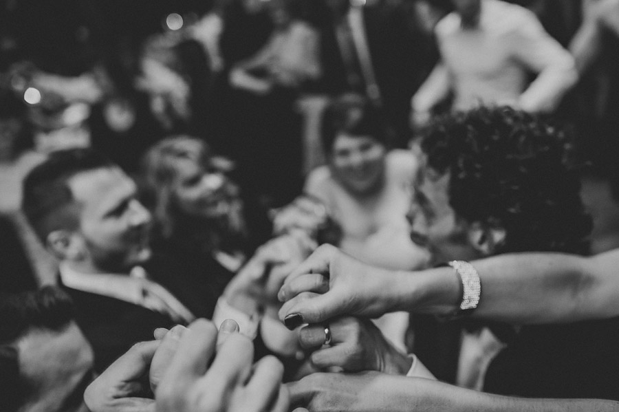 a group dancing