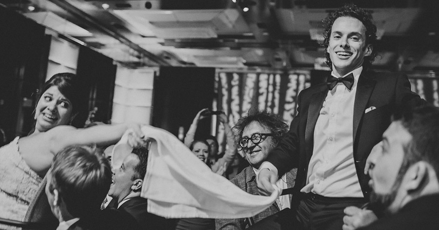 bride and groom candid dancing