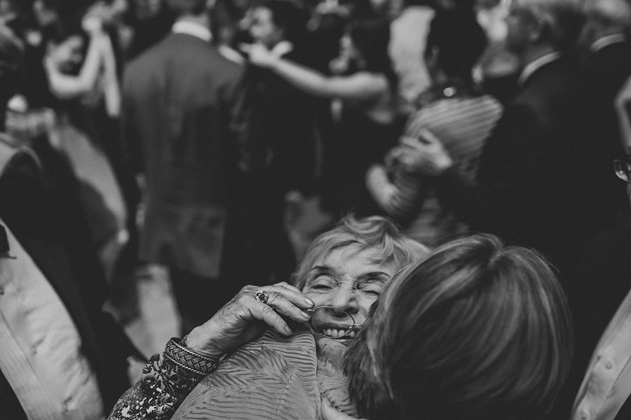 grandma hugging