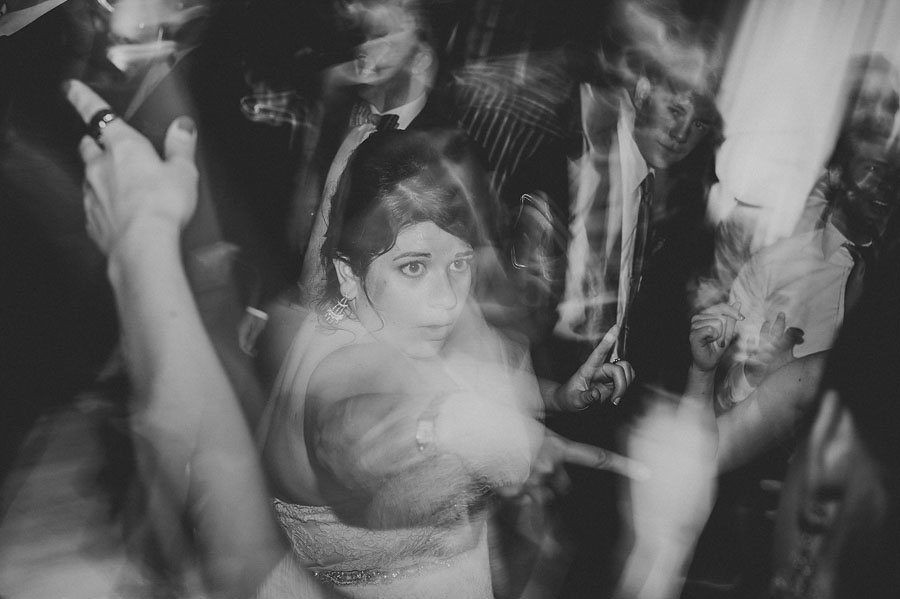 bride dancing abstract