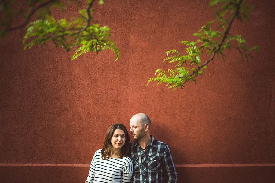 man and woman on street in nyc