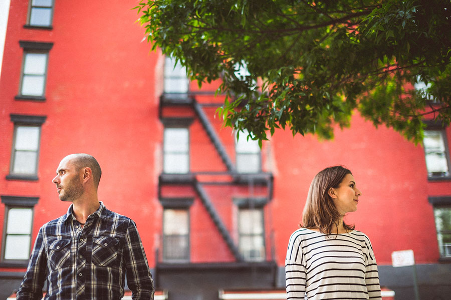 red building in new york city