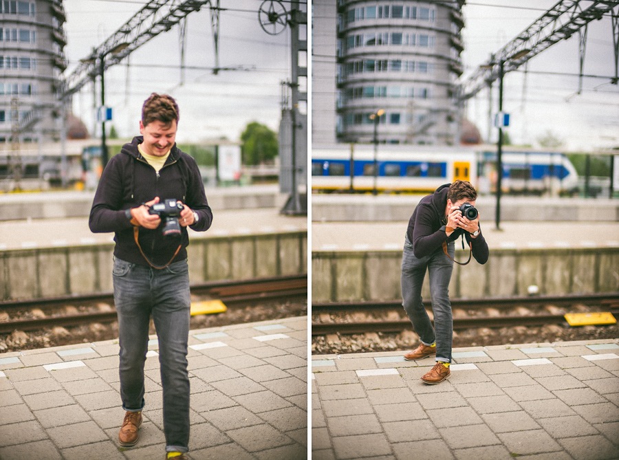 15 photogrpaher at train station in amsterdam photogrpaher at train station in amsterdam