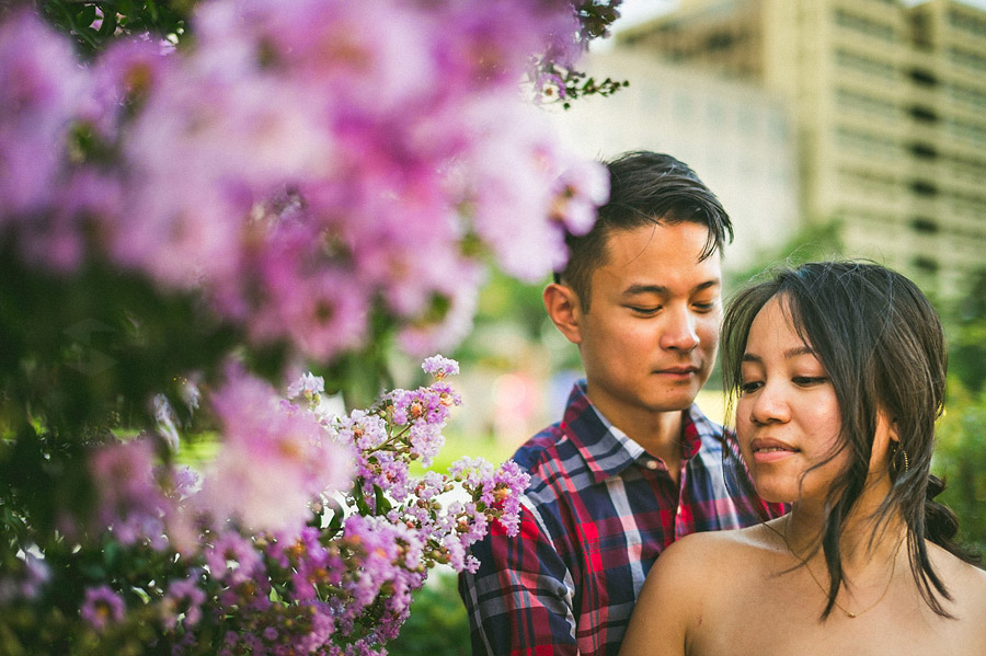 nature in dc mall engagement photo