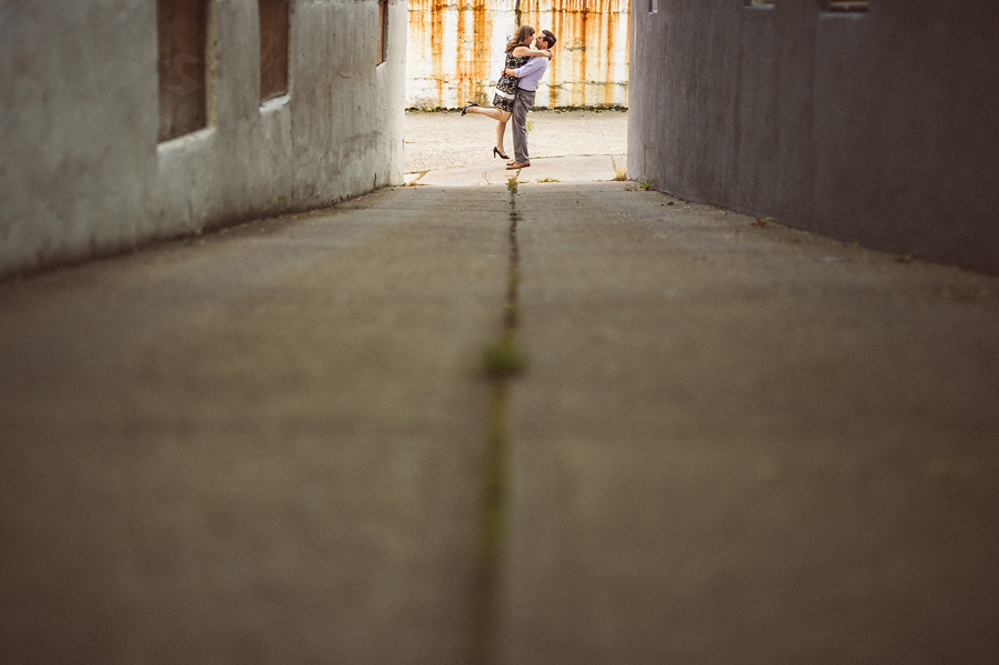 nyc city engagement session
