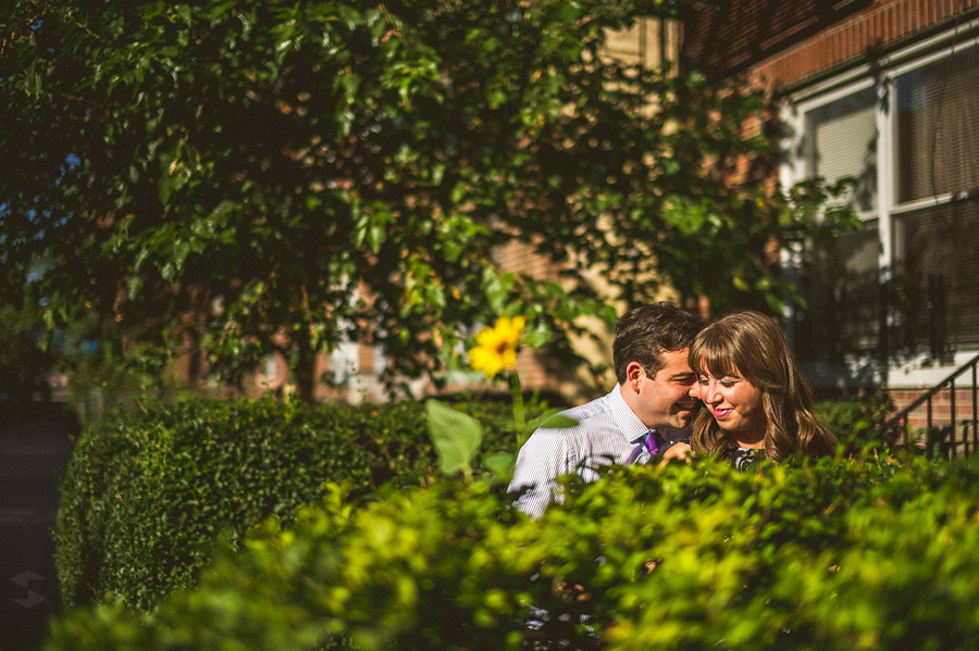 walking around a city portrait session