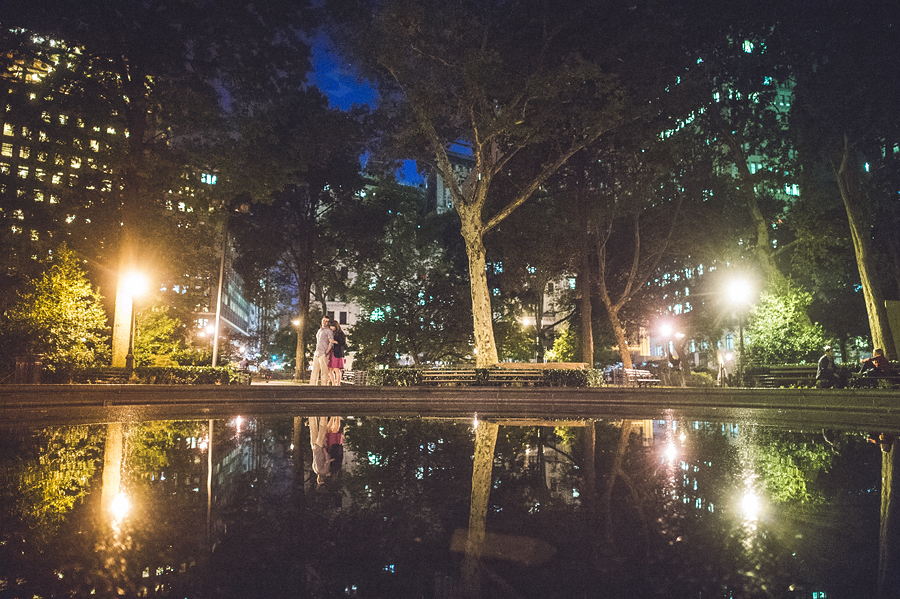 portrait reflection photo in nyc