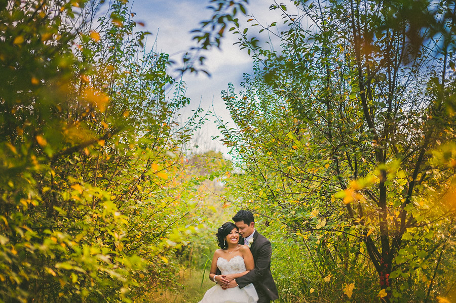 bride and groom vineyard portraits