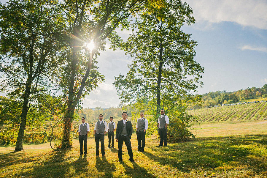 groomsmen portraits