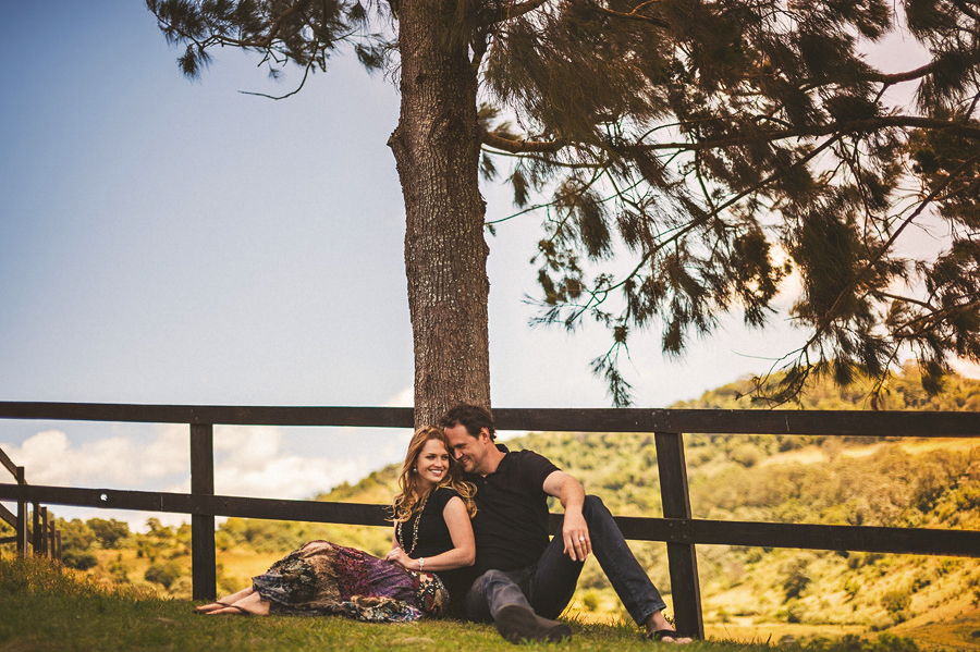 mountain side of australia portrait of couple