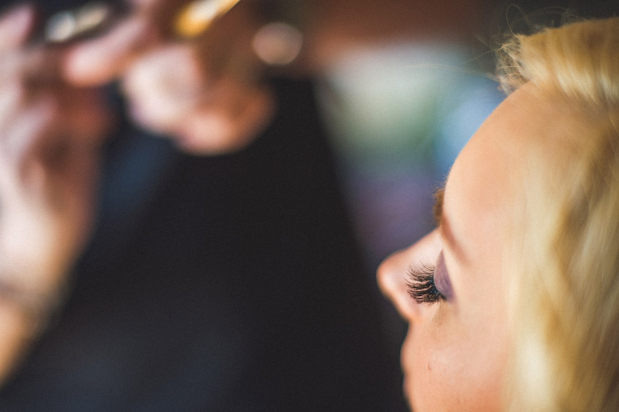 bride getting ready