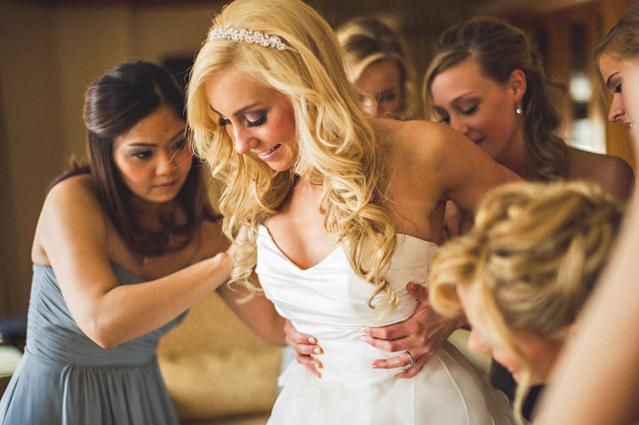 bride getting ready
