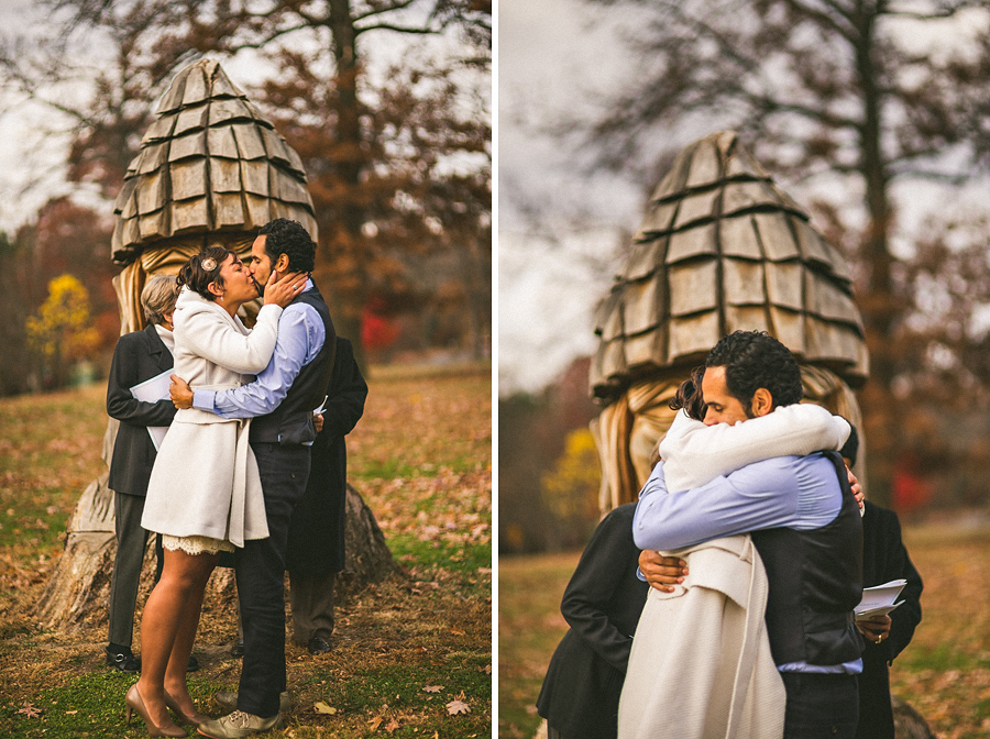 elopment first kiss