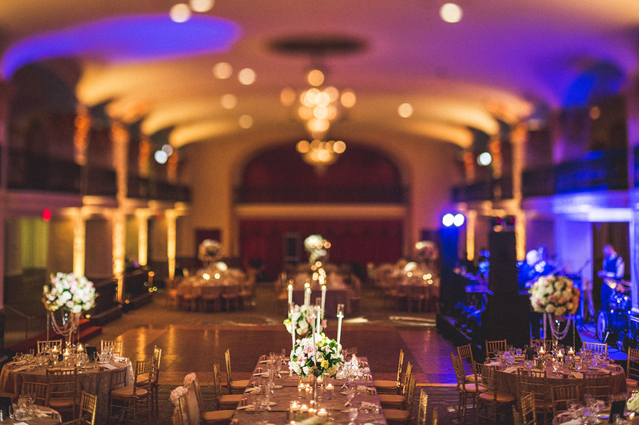 wide shot of mayflower reception