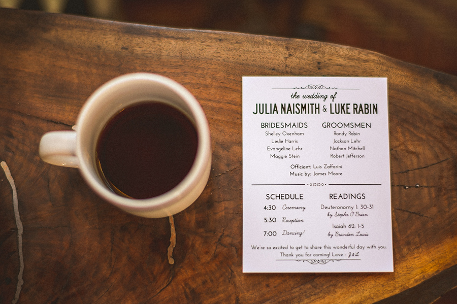 05 luke and julia swedding programs luke and julia swedding programs