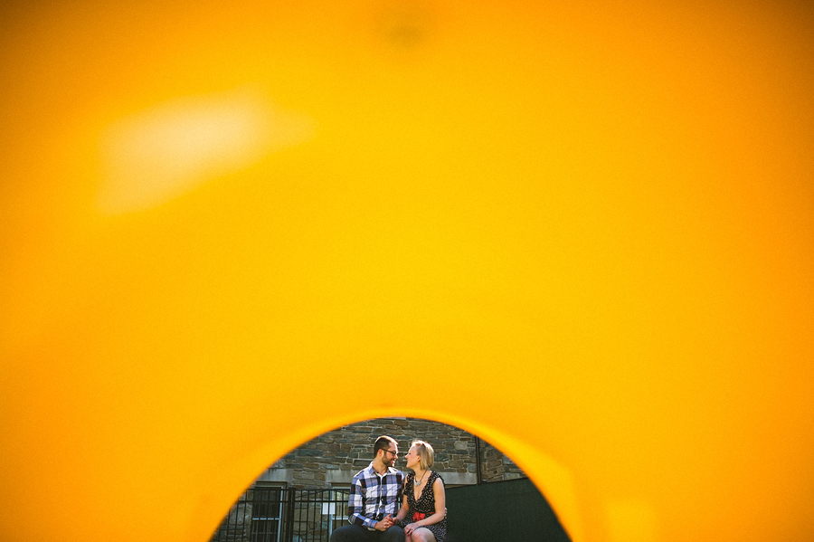 abstract composition couples portrait