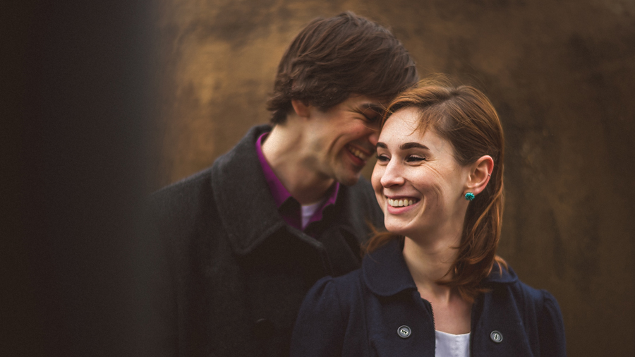 rosslyn dog star park engagement session