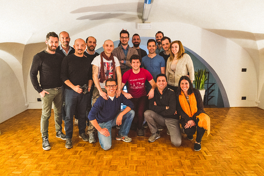 group photo from workshop