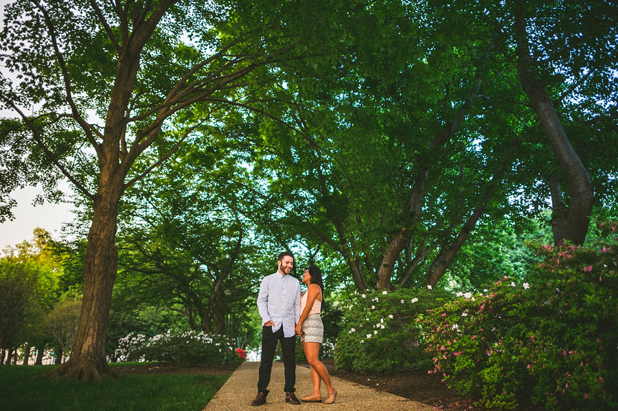 washington dc engagement session portraits near union station