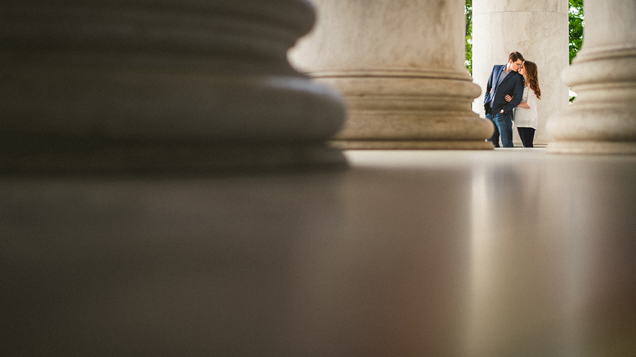 jefferson monument engagement session