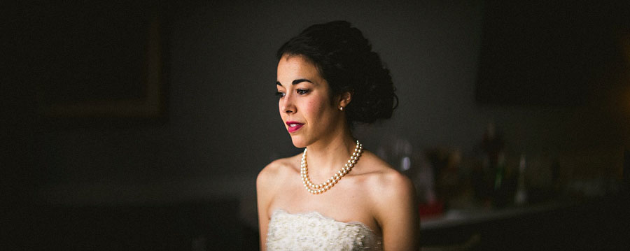 portrait of a bride anamoprhic