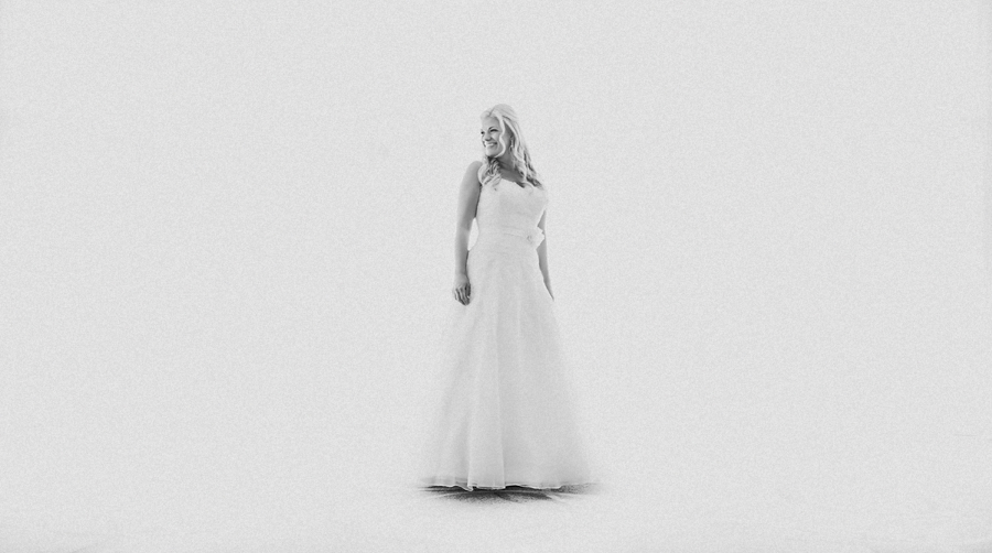 creative bridal portrait