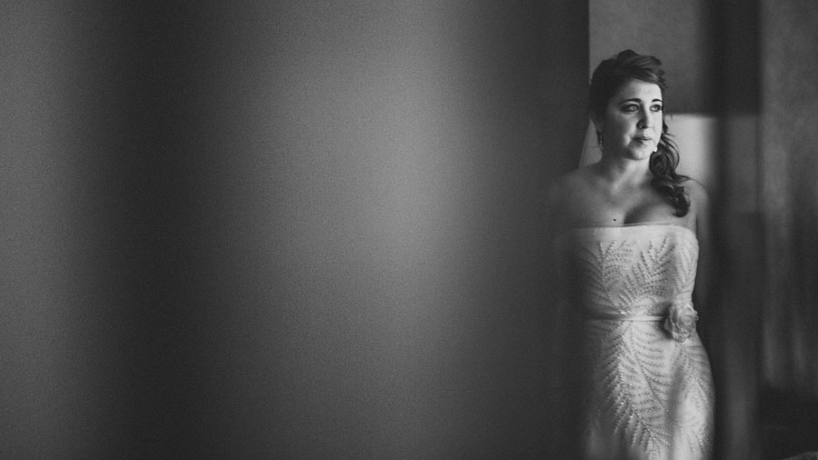 portrait of the bride