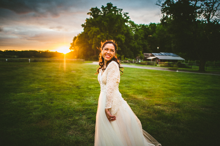 08 portrait of a bride at sunset portrait of a bride at sunset