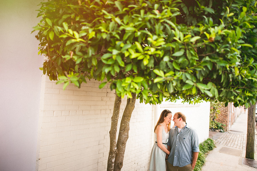 couple laughing