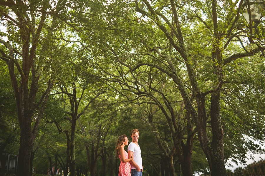 waterfront engagement photos