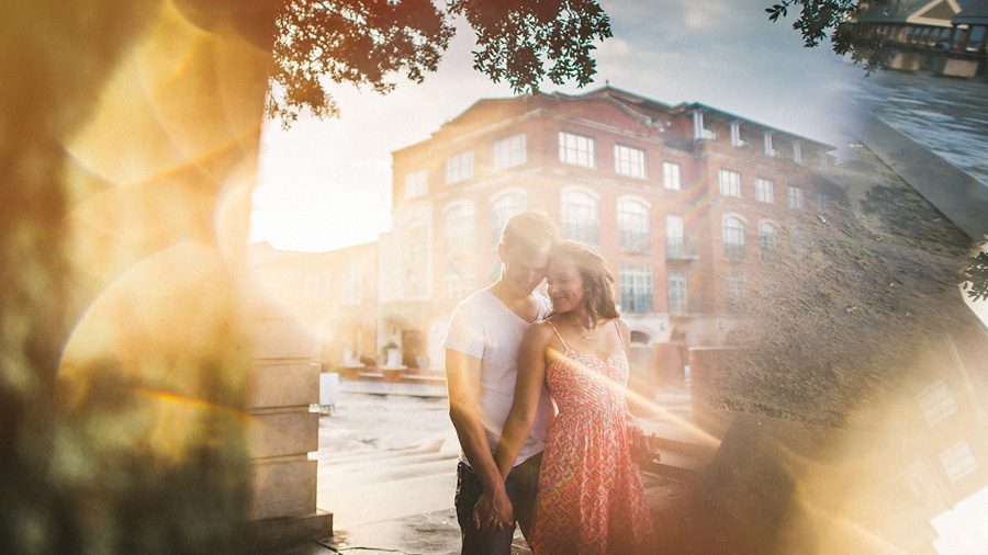 artistic charleston engagement photos