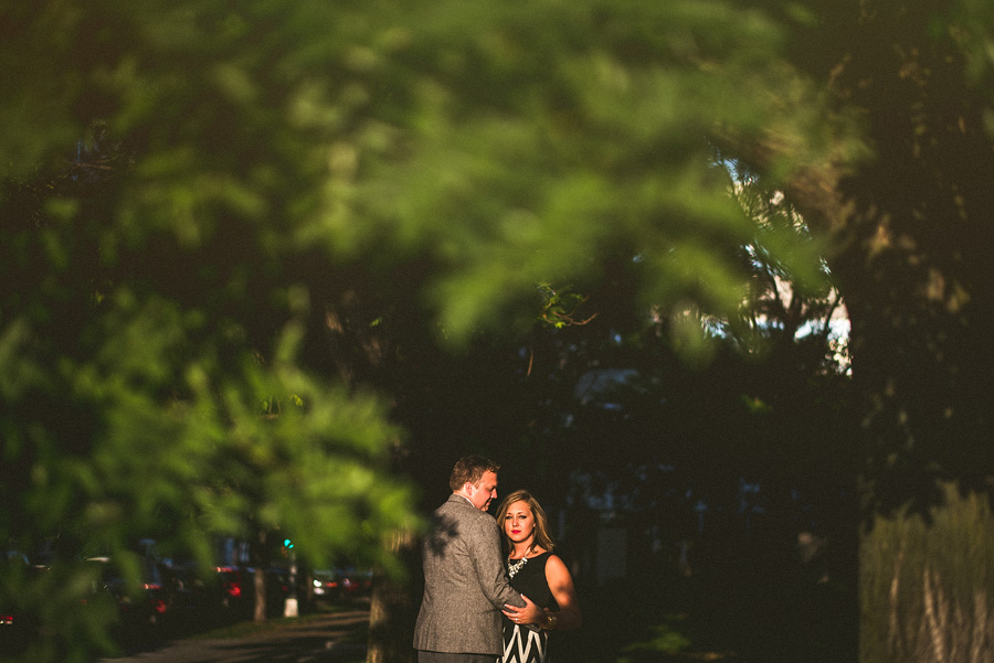dramatic light during dc engagement
