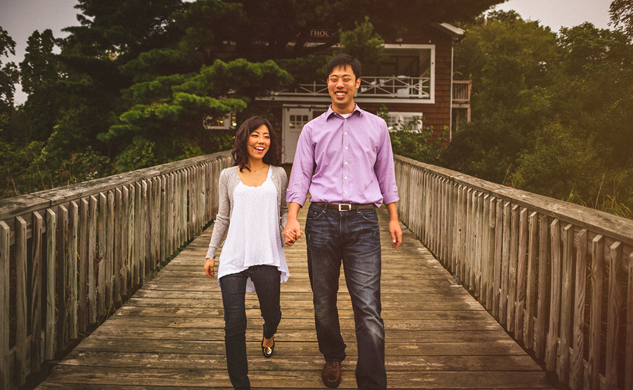 couple in love walking with eachother
