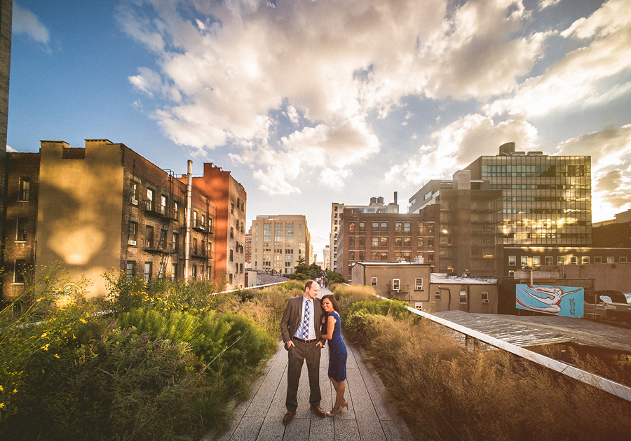 new york city engagement photos