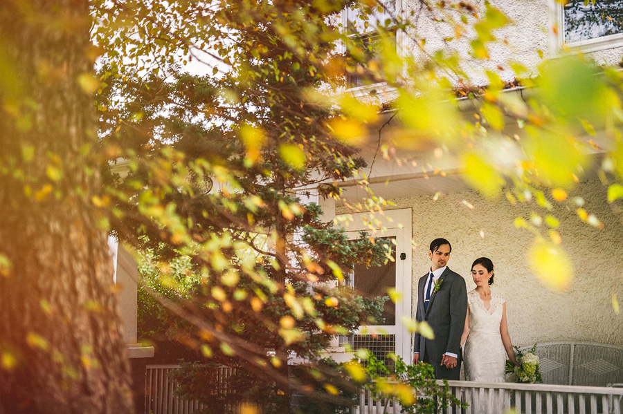 fall leaves during virginia wedding at the barns at hamilton station vineyards