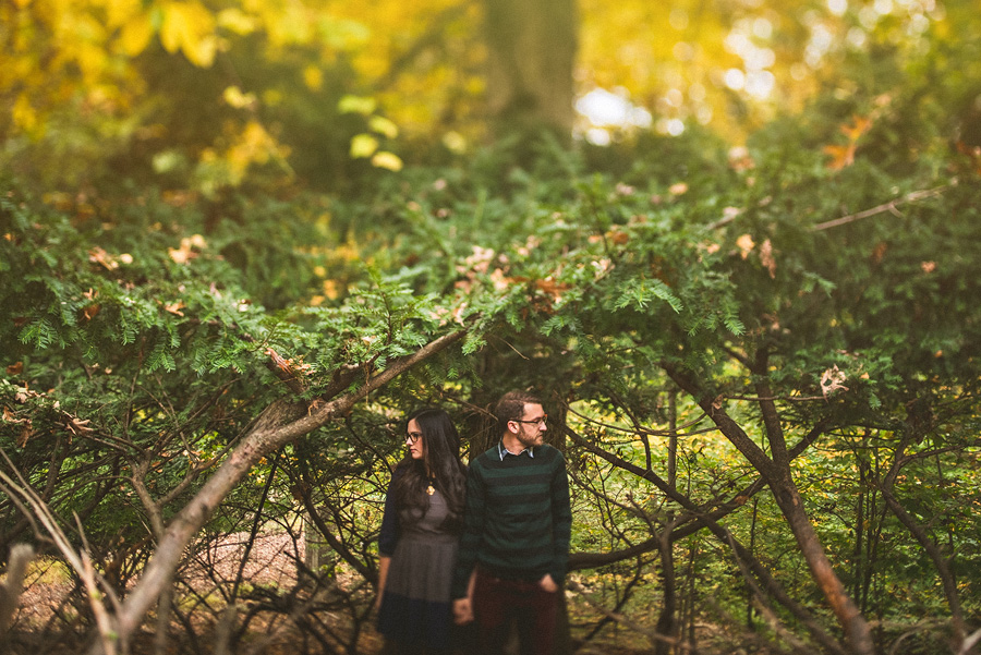 awesome landscaping for engagement session