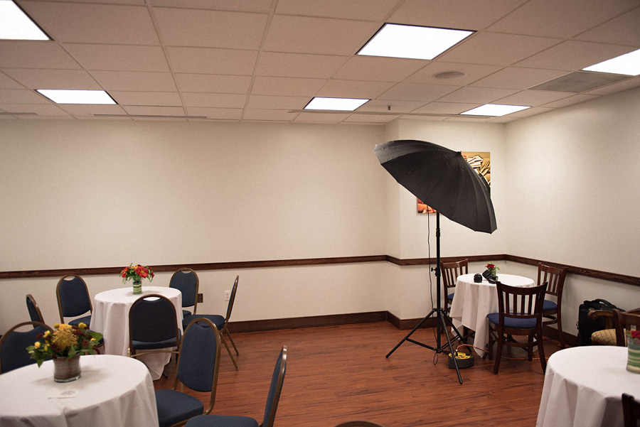 behind the scenes portarit on location
