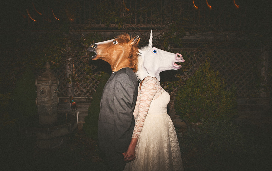 creative wedding photo portraits